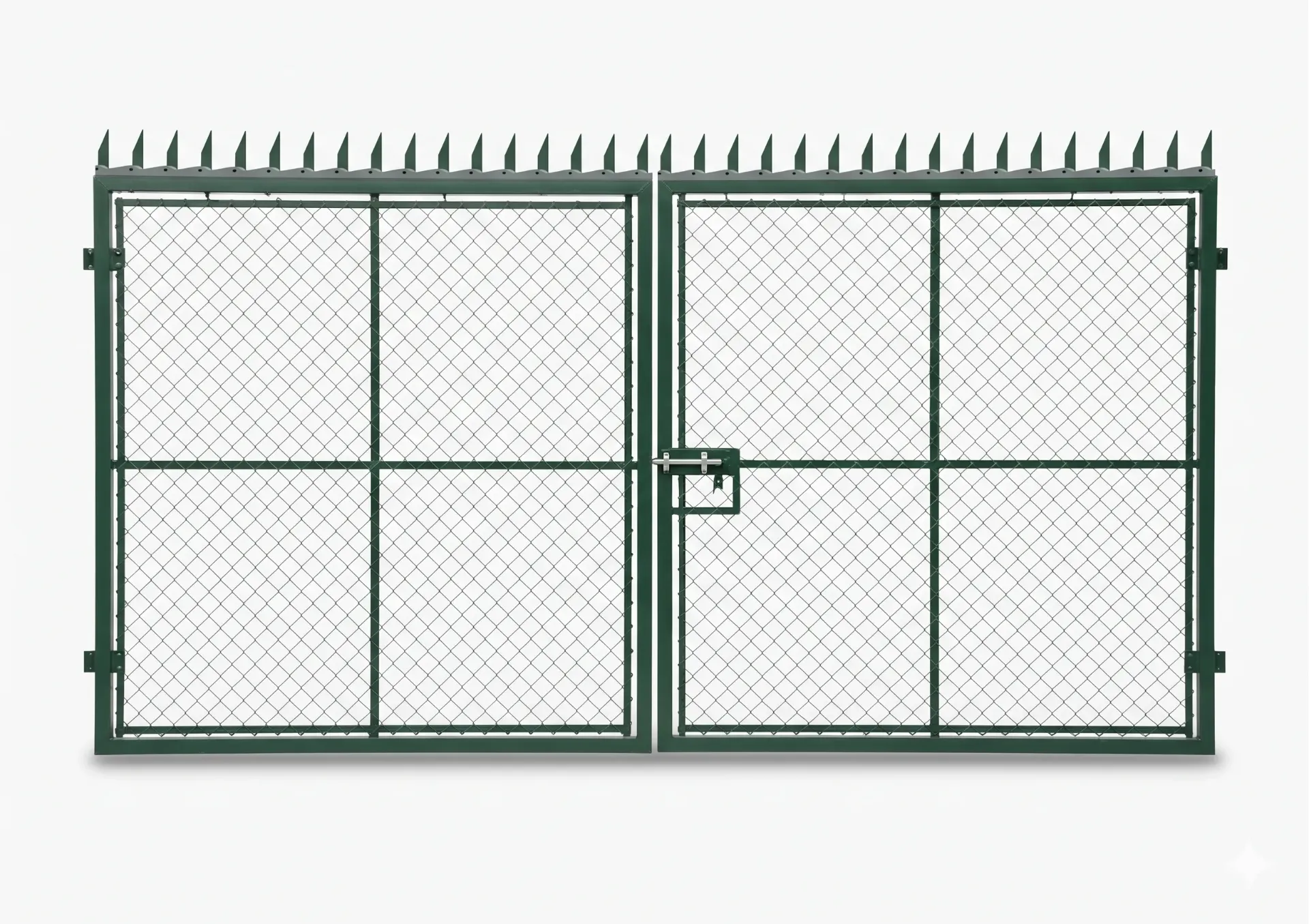 [PTON400X200CP] Porton de Caño Reforzado 4,00 x 2,00 mts (en 2 hojas) c/ pinches