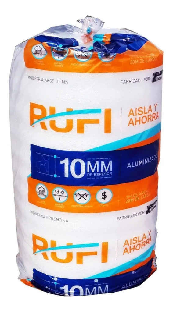RUFI 10mm Aluminizada