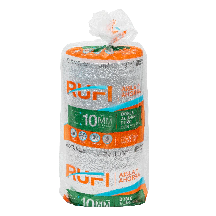 RUFI 10mm Doble Aluminio c/Solape Termosoldable