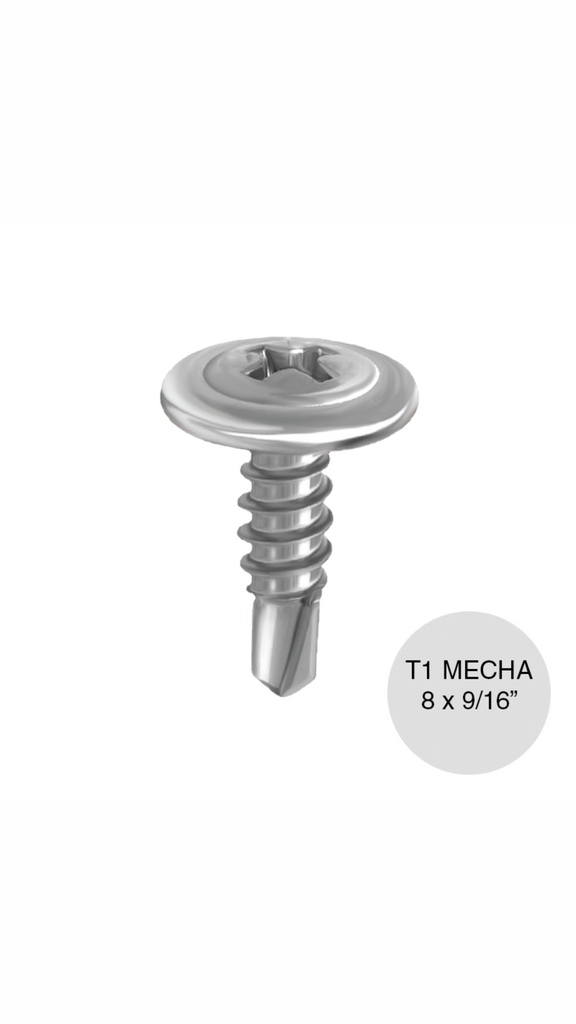 Tornillo T1 Mecha 8x9/16 x  Uni