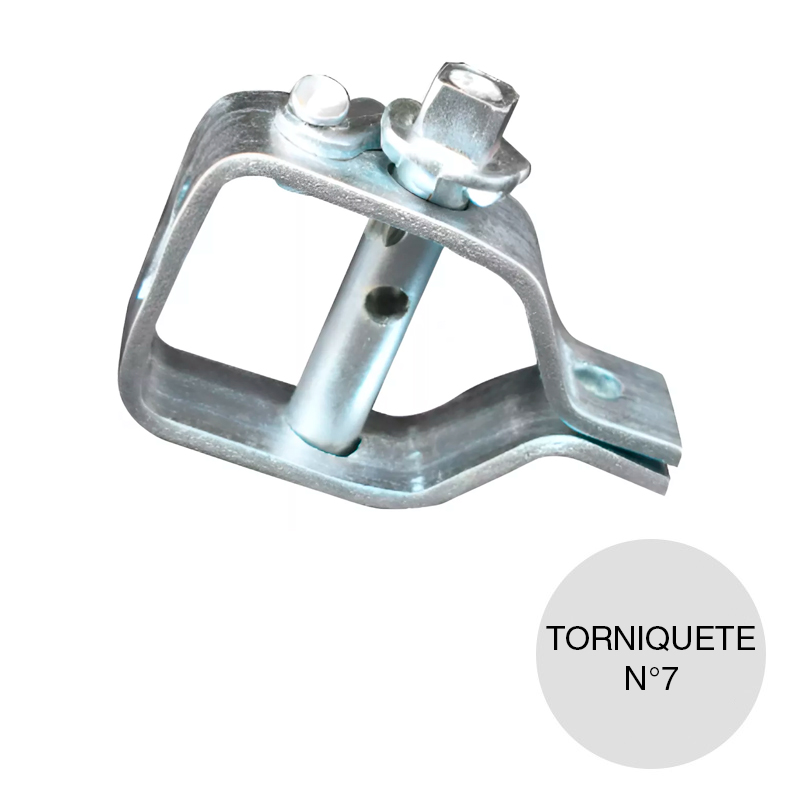 [TORGALVA7] Torniquete galvanizado Nro 7