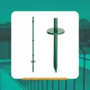 Kit Poste Casafor Plus 1.70m verde