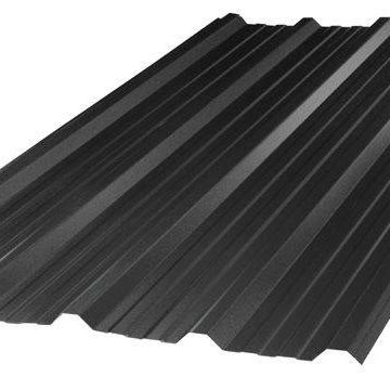 [CHA-TRAP-NEGRA-7.5] Chapa Trapezoidal T101 C.25 Prepintado Negra x 7.50 m