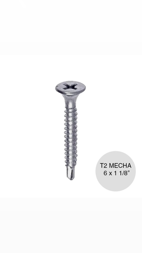 [TORT2MECHA8X118UNI] Tornillo T2 Mecha 6x11/8 x Uni