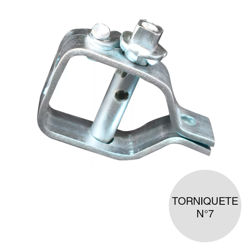 [TORGALVA7] Torniquete galvanizado Nro 7