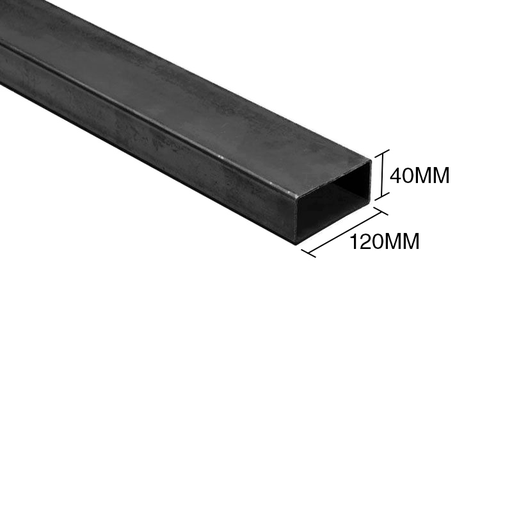 [TRR-120x40-2-6] Tubo Rectangular 120x40x2.00 x 6 MTS.