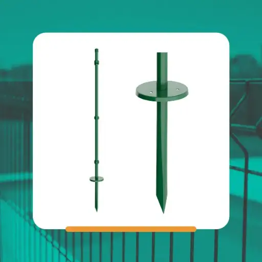 [CASPOSTE-1700-V] Kit Poste Casafor Plus 1.70m verde